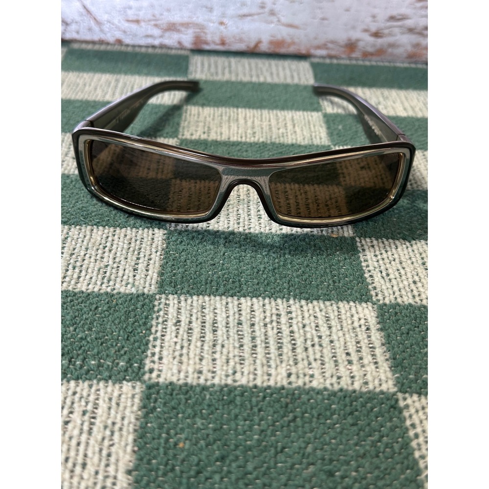 vintage Burberry 1990's Bronze Rectangular Sunglasses women's